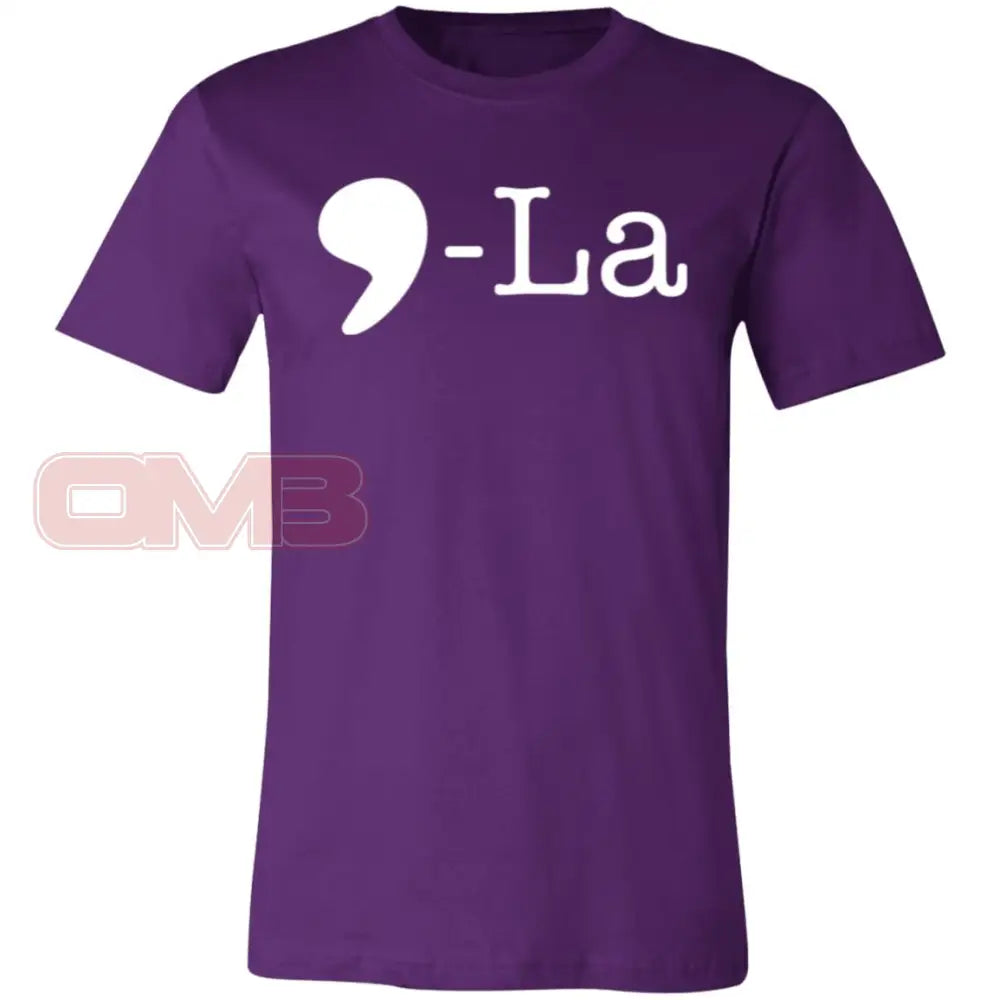 Kamala Comma Tee Team Purple / X-Small T-Shirts