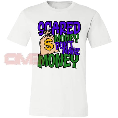 Scared Money Dont Make White / X-Small T-Shirts