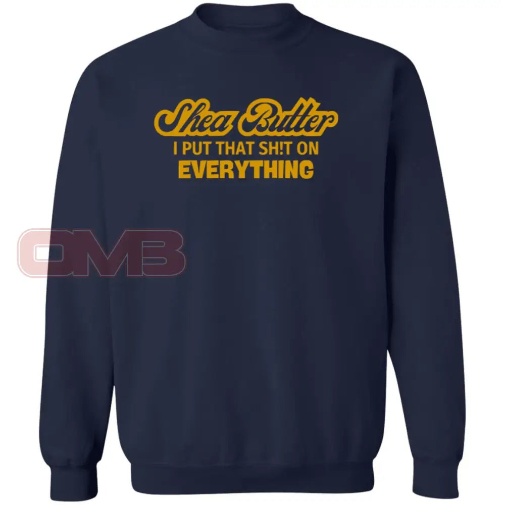 Shea Butter Sweatshirt Navy / S Sweatshirts