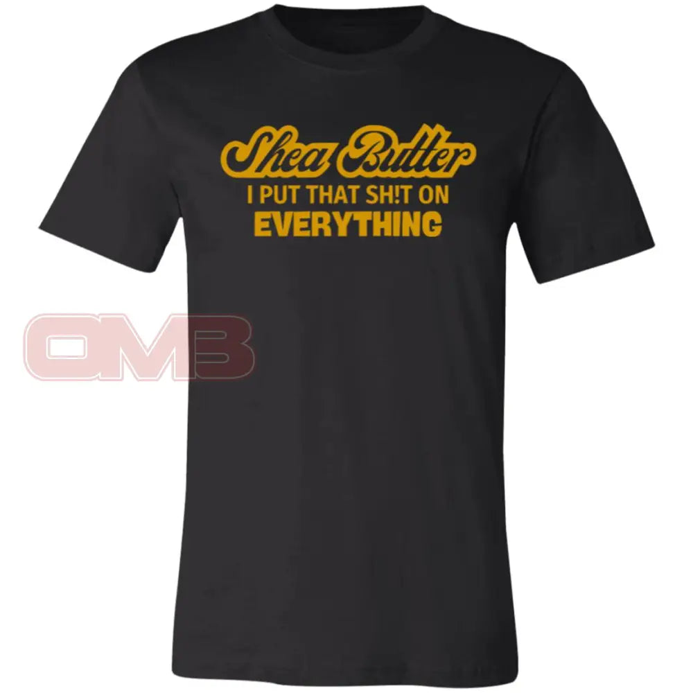 Shea Butter Tee Black / X-Small T-Shirts