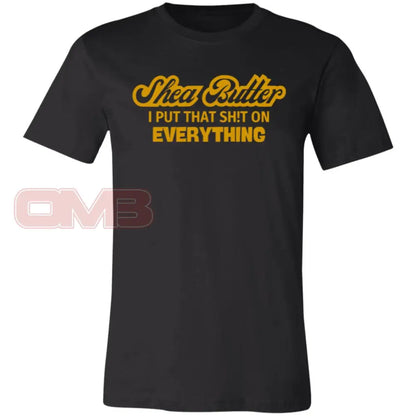 Shea Butter Tee Black / X-Small T-Shirts