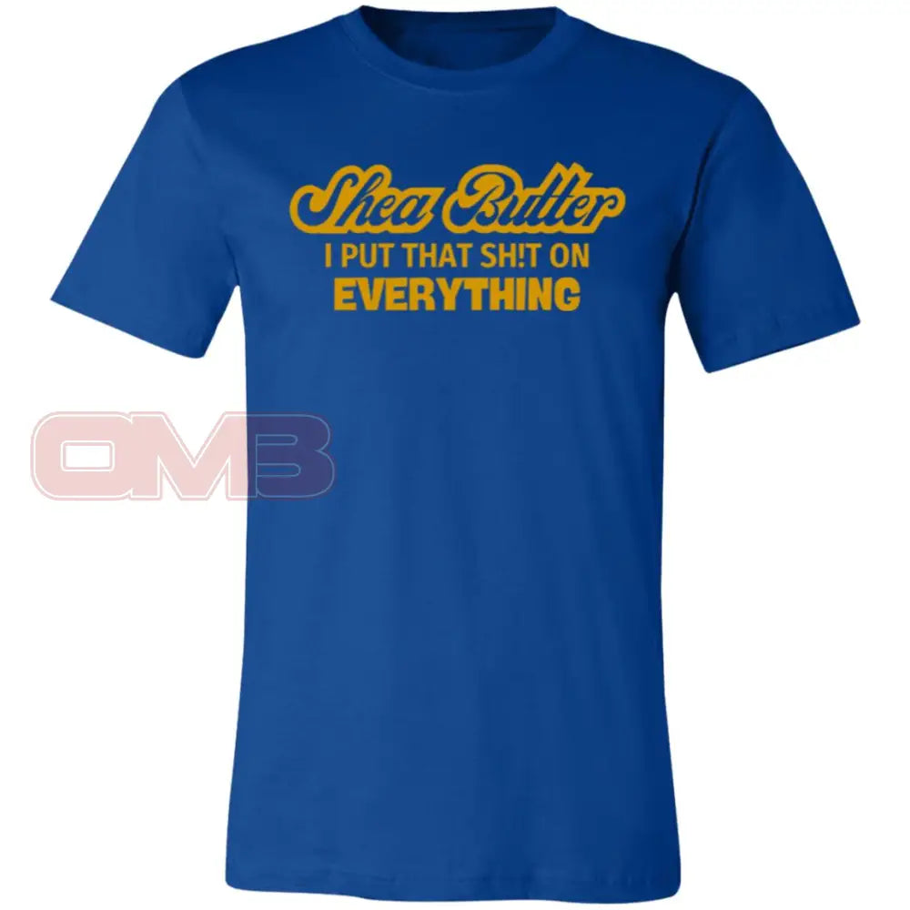 Shea Butter Tee True Royal / X-Small T-Shirts