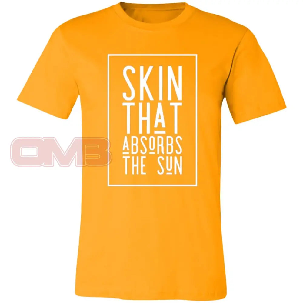 Skin That Absorbs The Sun Gold / X-Small T-Shirts