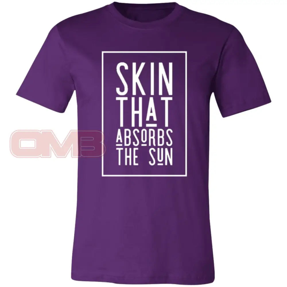 Skin That Absorbs The Sun Team Purple / X-Small T-Shirts