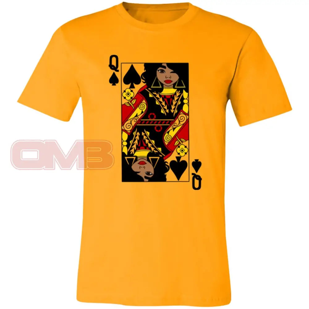 Spades Queen Gold / X-Small T-Shirts