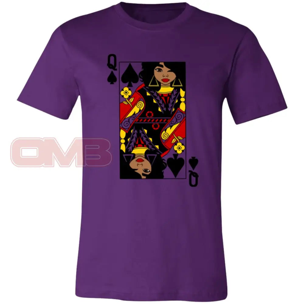 Spades Queen Team Purple / X-Small T-Shirts