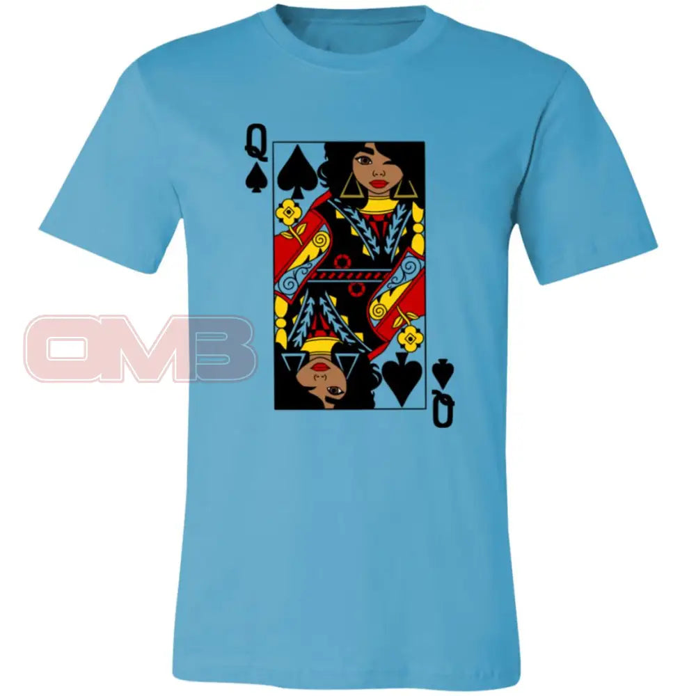 Spades Queen Turquoise / X-Small T-Shirts