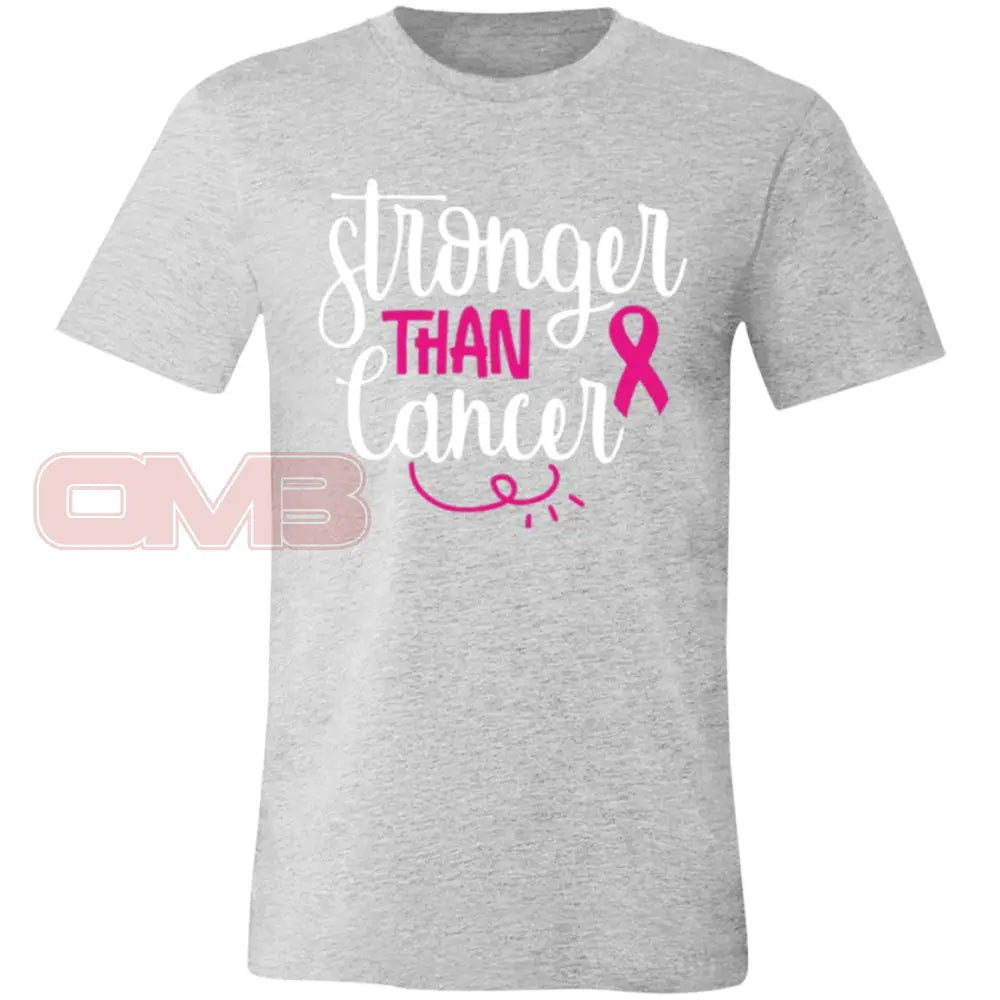 Stronger Than Cancer Athletic Heather / X-Small T-Shirts