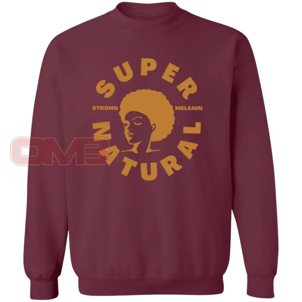 Super Natural Sweatshirt Maroon / S Sweatshirts