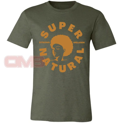 Super Natural Heather Military Green / X-Small T-Shirts