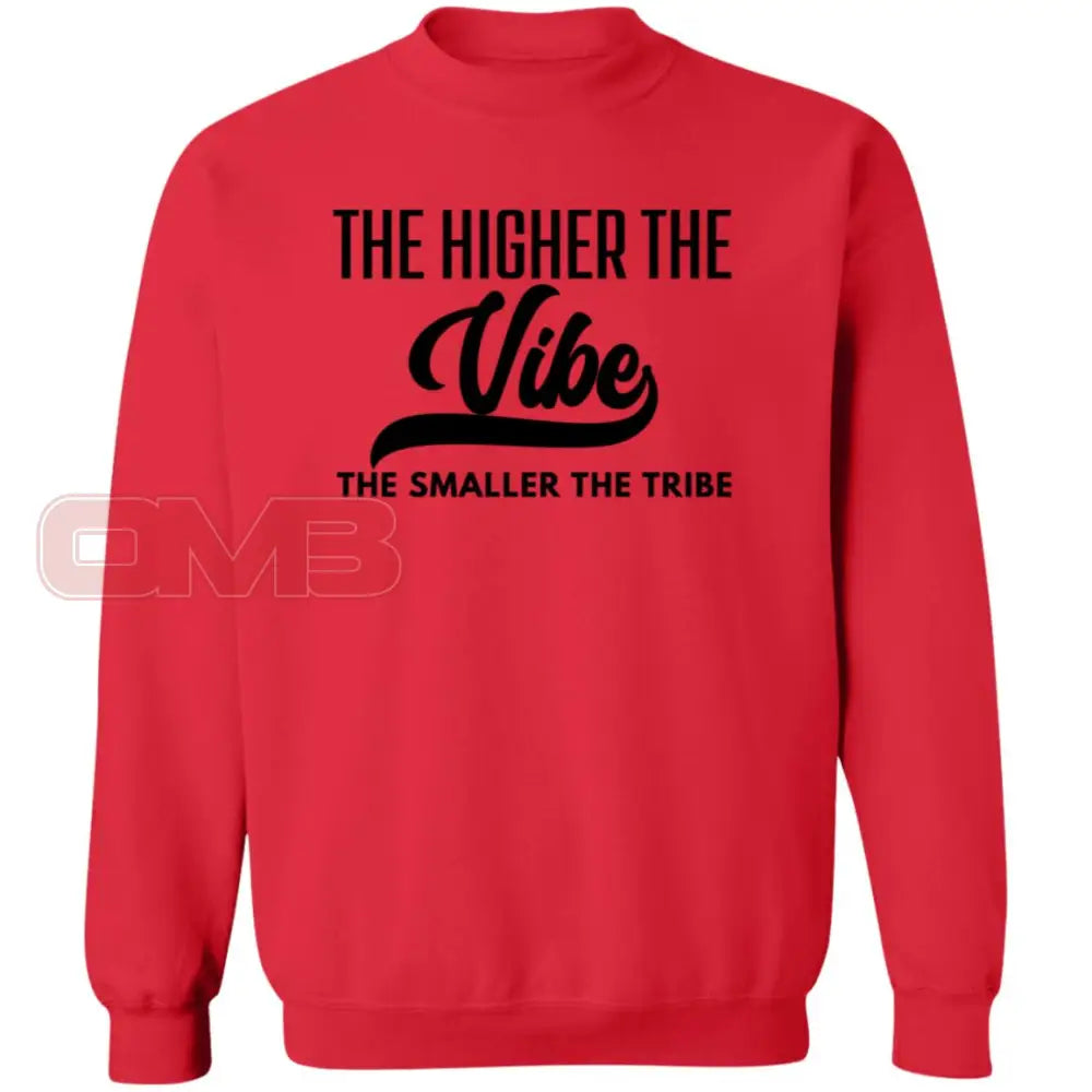 The Higher Vibe Sweatshirt Red / S Sweatshirts