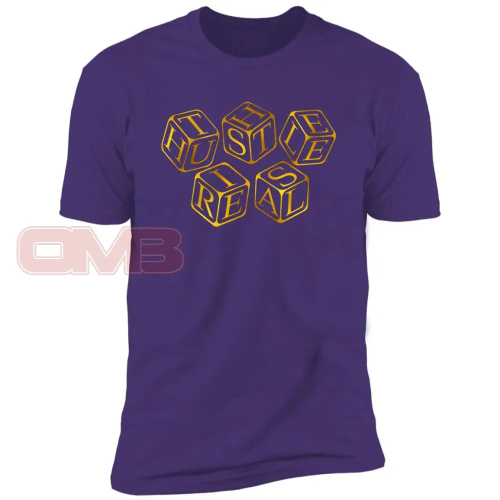 The Hustle Is Real Purple Rush/ / X-Small T-Shirts