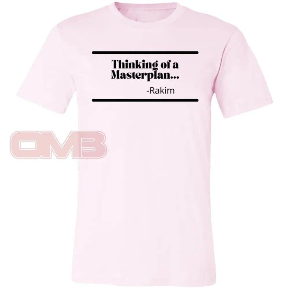 Thinking Of A Masterplan... Soft Pink / X-Small T-Shirts