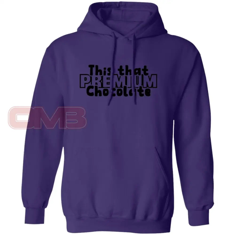 This That Premium Chocolate Hoodie Purple / S Sweatshirts