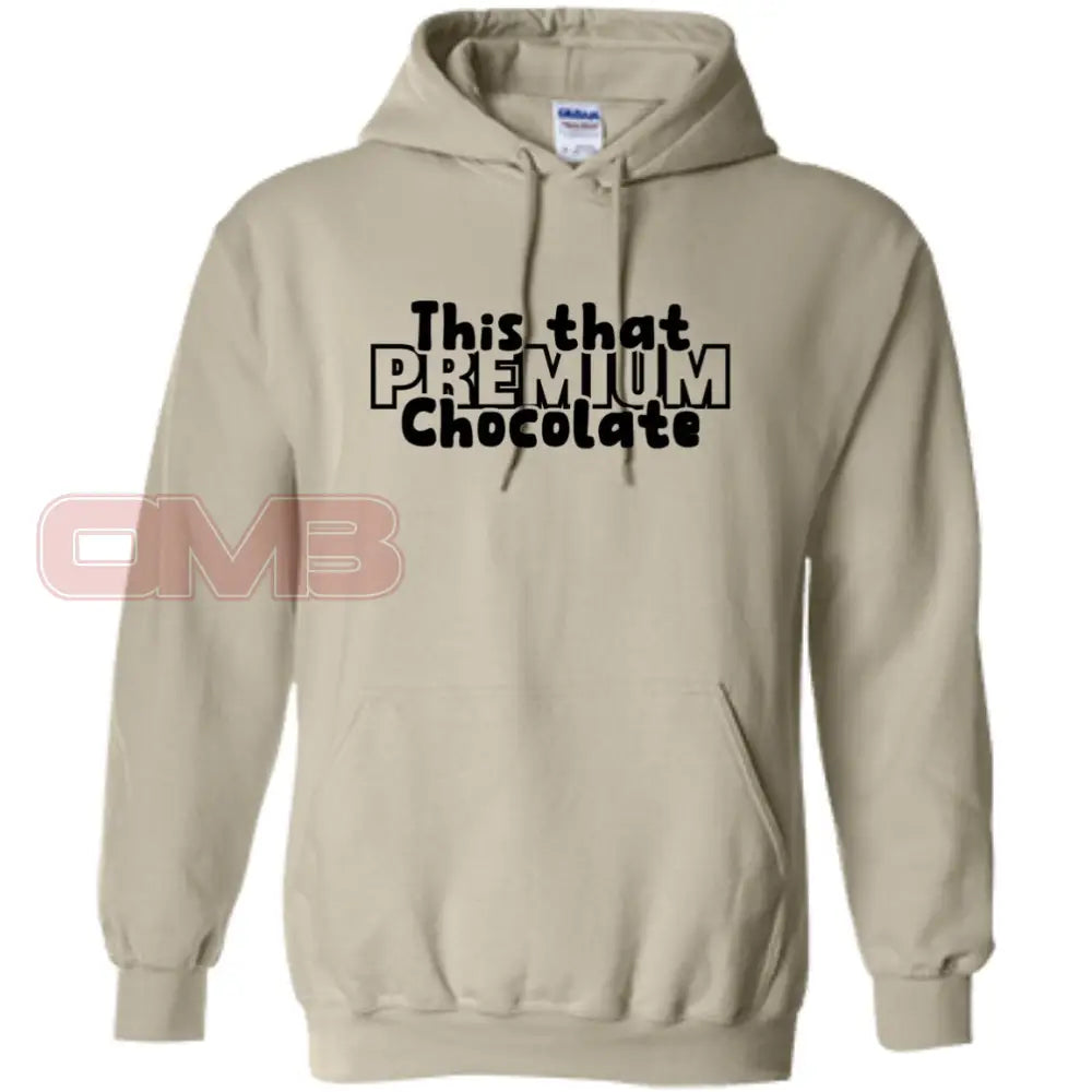 This That Premium Chocolate Hoodie Sand / S Sweatshirts