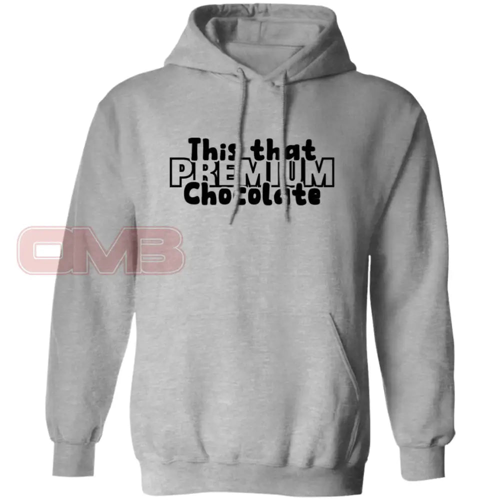 This That Premium Chocolate Hoodie Sport Grey / S Sweatshirts