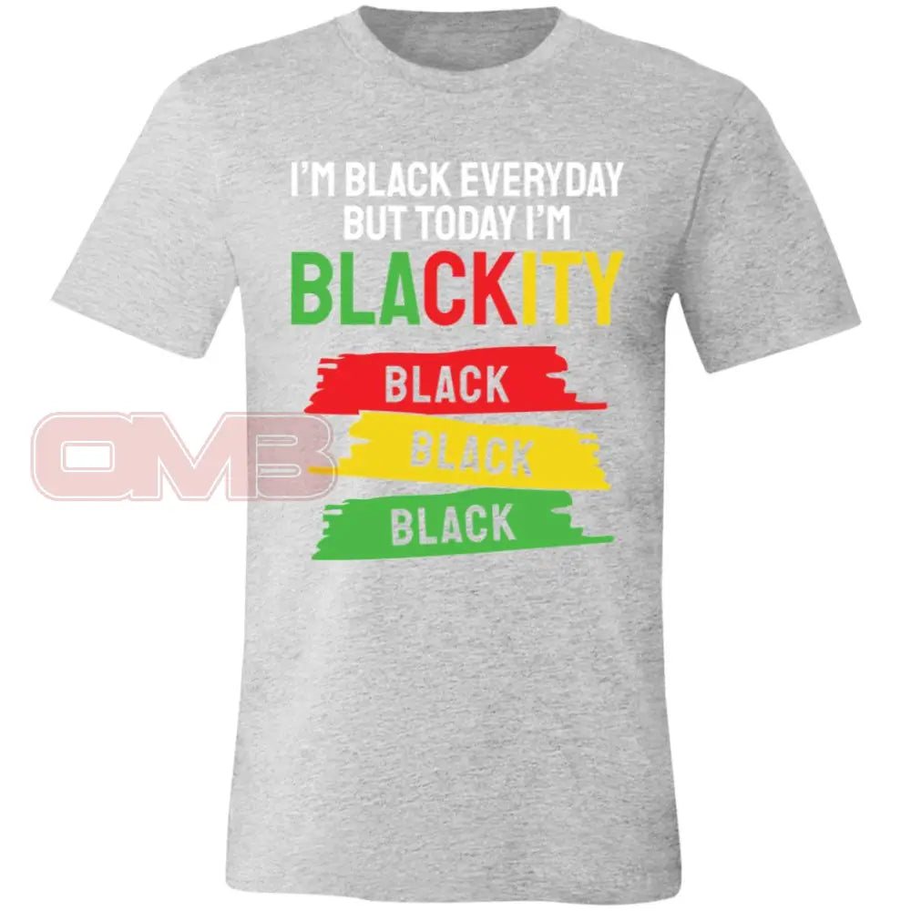 Today Im Blackity Black Athletic Heather / X-Small T-Shirts