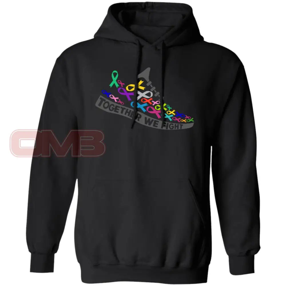 Together We Fight Hoodie Black / S Sweatshirts