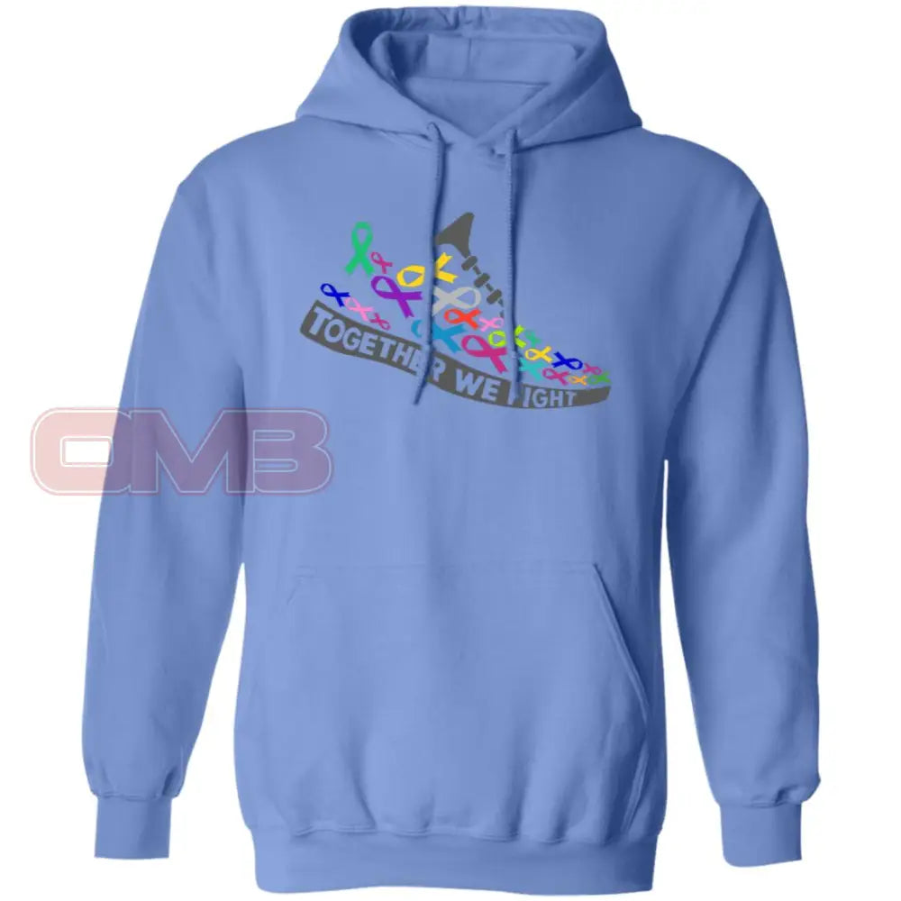 Together We Fight Hoodie Carolina Blue / S Sweatshirts