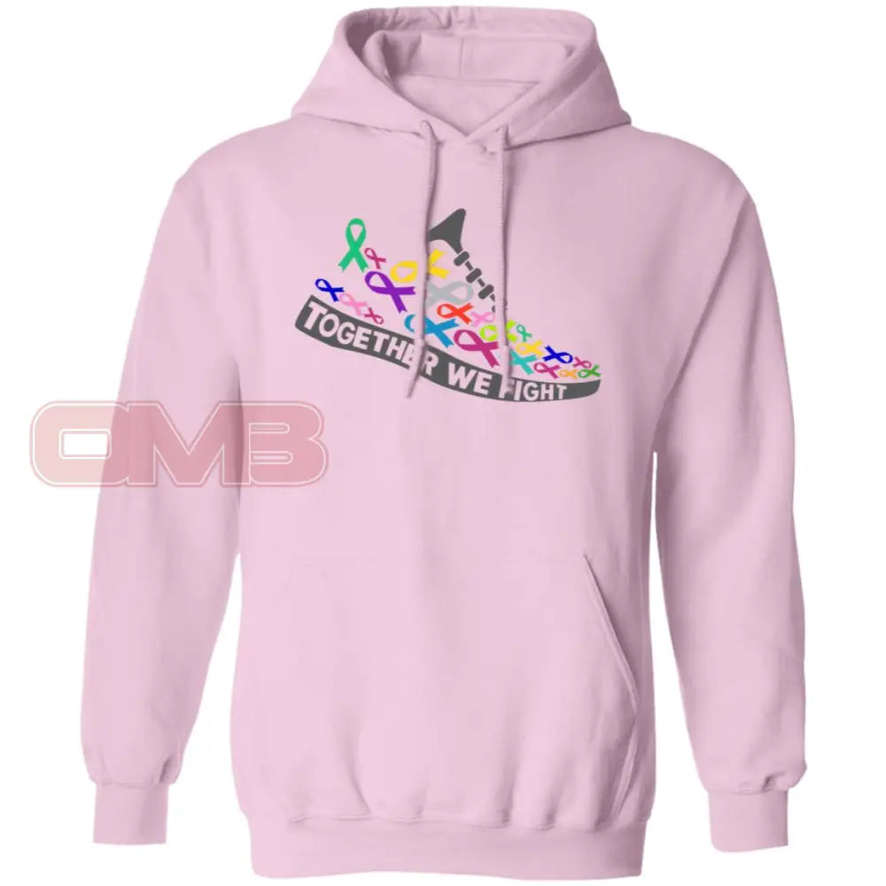 Together We Fight Hoodie Light Pink / S Sweatshirts