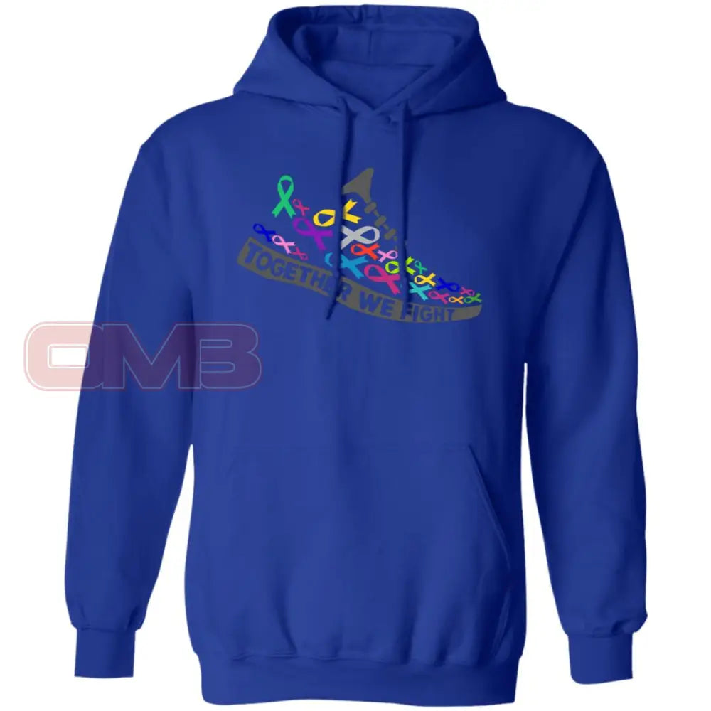 Together We Fight Hoodie Royal / S Sweatshirts