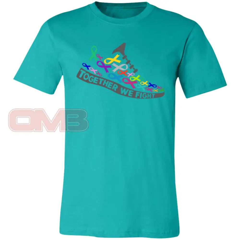 Together We Fight Teal / X-Small T-Shirts