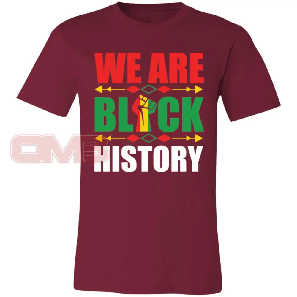 We Are Black History Cardinal / X-Small T-Shirts