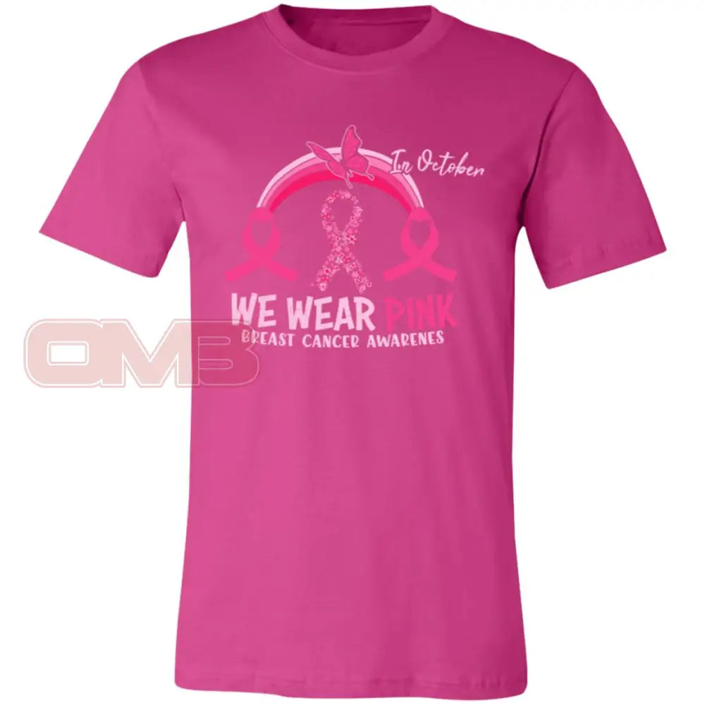 We Wear Pink - Breast Cancer Awareness Berry / X-Small T-Shirts