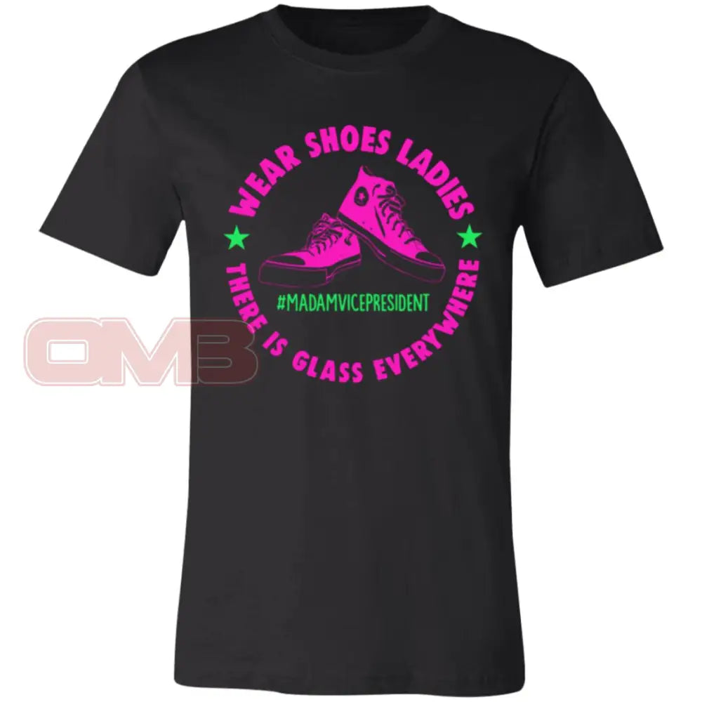 Wear Shoes Ladies - 2 Colors Tee / Black X-Small Apparel