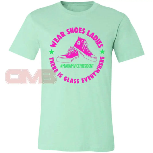 Wear Shoes Ladies - 2 Colors Tee / Heather Mint X-Small Apparel