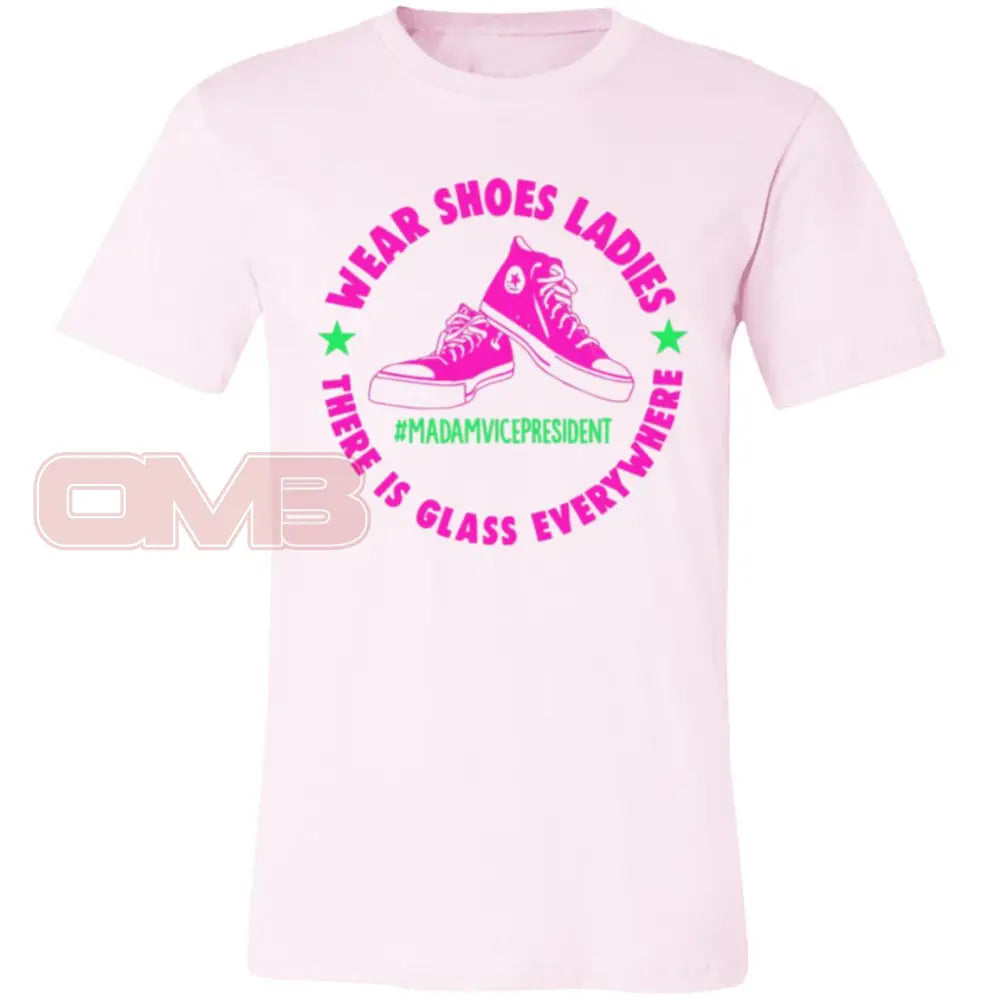 Wear Shoes Ladies - 2 Colors Tee / Soft Pink X-Small Apparel