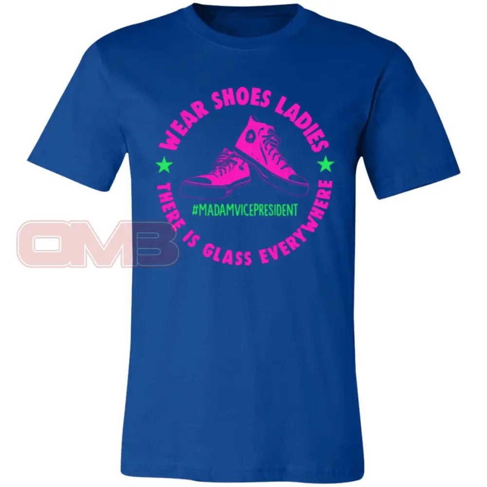 Wear Shoes Ladies - 2 Colors Tee / True Royal X-Small Apparel