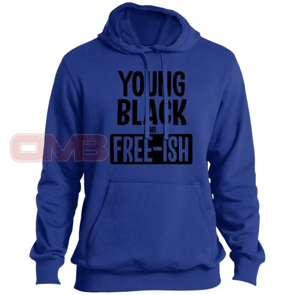 Young Black And Free-Ish Hoodie True Royal / X-Small Sweatshirts