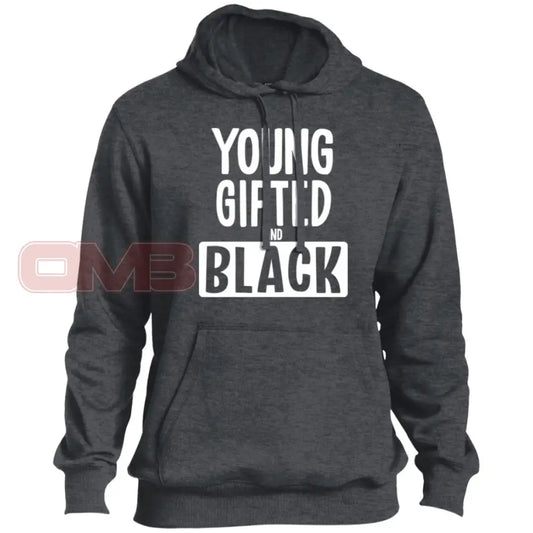 Young Gifted And Black Hoodie Graphite Heather / X-Small Sweatshirts