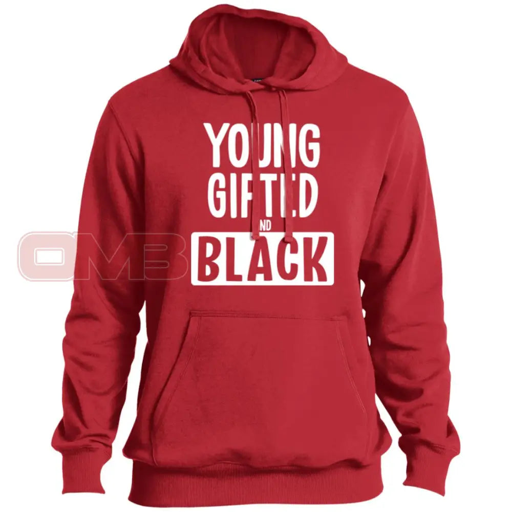 Young Gifted And Black Hoodie True Red / X-Small Sweatshirts