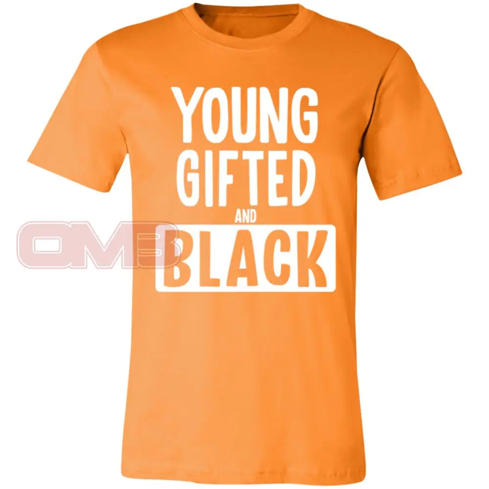 Young Gifted And Black Orange / X-Small T-Shirts