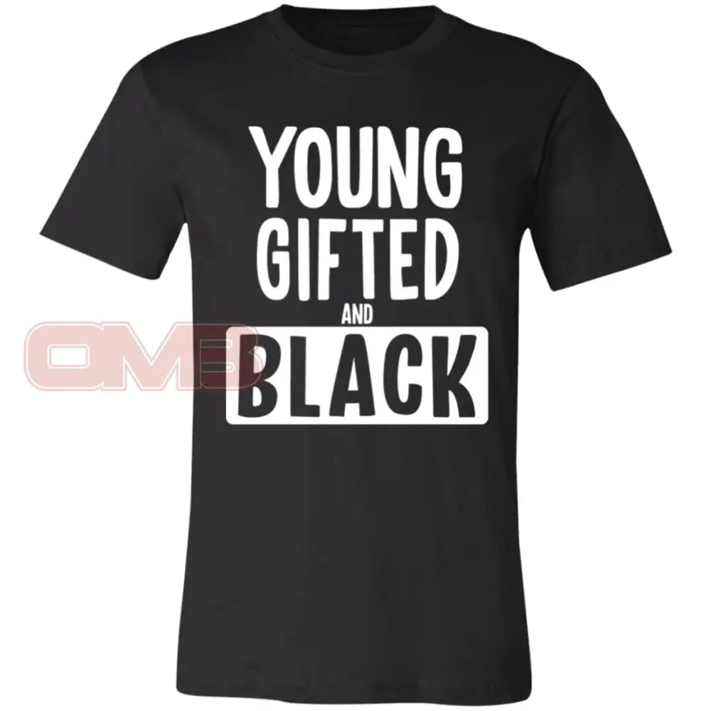 Young Gifted And Black Black / X-Small T-Shirts